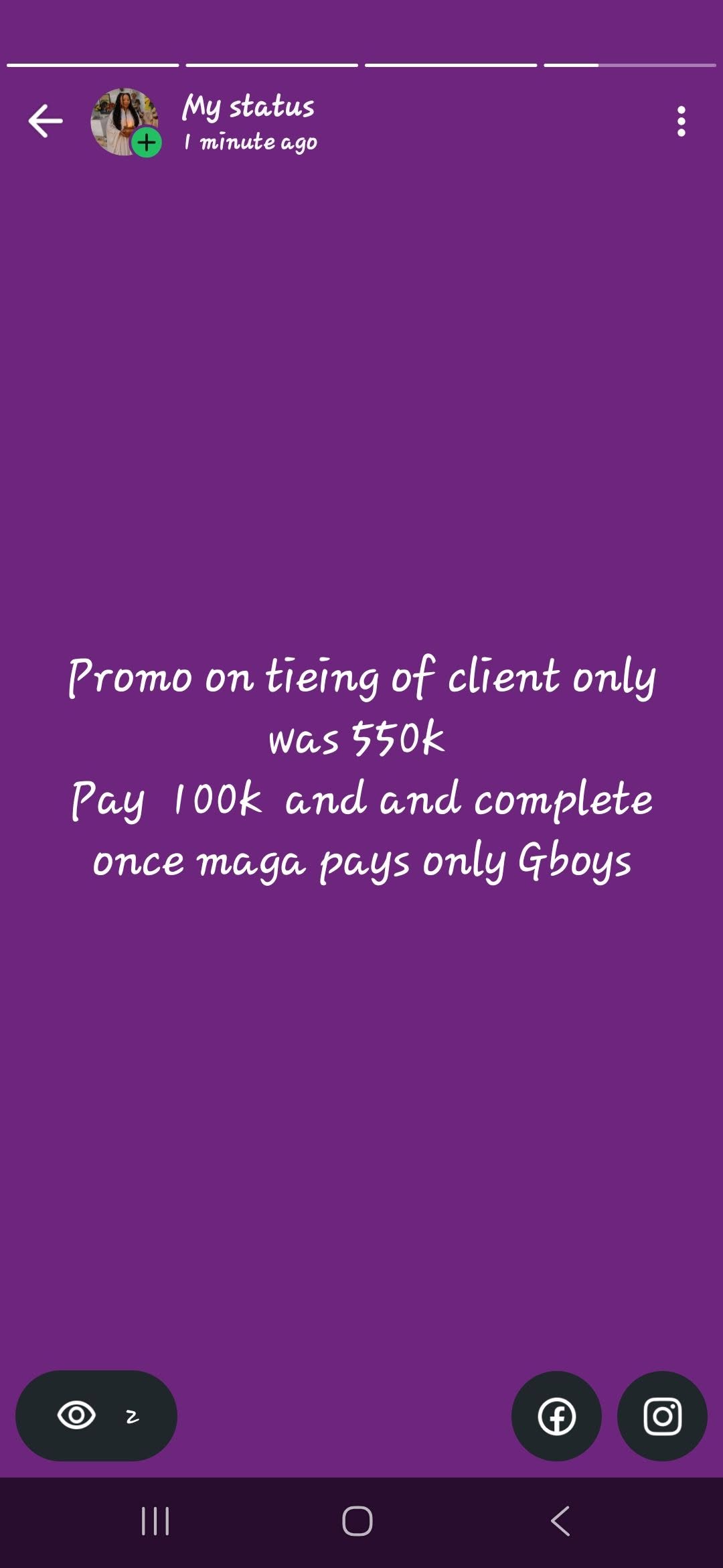Mama C Jay Client testimony screenshot evidence 11
